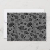 Grote 4-0 uitnodigingen voor verjaardagsfeestjes (Achterkant)