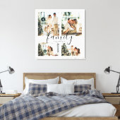 Grote 4 foto's — Collage Canvas — witte serie (Insitu (Slaapkamer))