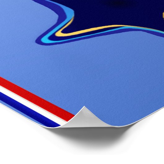 Grote 4 juli Poster (Hoek)