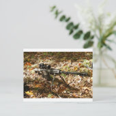 Grote 50 Cal. Pistool Briefkaart (Staand voorkant)