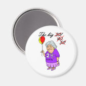 Grote 50 magneet (Voorkant / Achterkant)