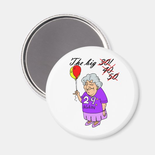 Grote 50 magneet (Voorkant / Achterkant)