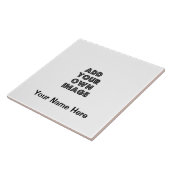 Grote 6x6 Tile Art - Maak je eigen werk! Tegeltje (Zijkant)