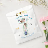 Grote 7e foto-collage Birthday onder het Zee Bedankzakje (Gezegeld)