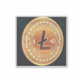 Grote 8 x 8 inch vinylstickers op maat sticker (Voorkant)