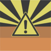 Grote 8 x 8 inch vinylstickers op maat sticker (Voorkant)