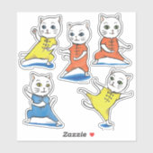 Grote 8 x 8 inch vinylstickers op maat sticker (Vel)