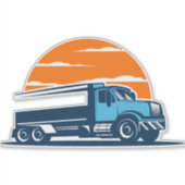 Grote 8 x 8 inch vinylstickers op maat sticker (Voorkant)