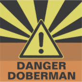 Grote 8 x 8 inch vinylstickers op maat sticker (Voorkant)