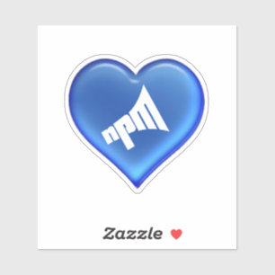 Grote 8 x 8 inch vinylstickers op maat sticker