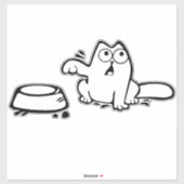 Grote 8 x 8 inch vinylstickers op maat sticker (Vel)