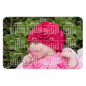 Grote aangepaste 2017 Magnetische Agenda, 4x6 Magneet (Horizontaal)