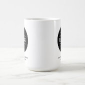 Grote Aangepaste Bedrijfsnaam en Logo 445 ml Koffiemok (Center)