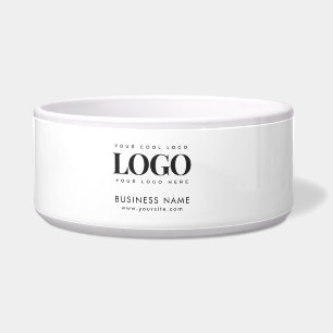 Grote aangepaste Canvas tas met Logo en tekst rech Voerbakje