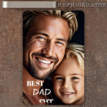 Grote aangepaste foto beste papa ooit flexi magnee