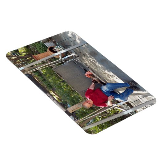 Grote aangepaste fotomagneet magneet (Rechterzijde)