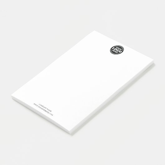 Grote aangepaste Logo Post-it® Notes (Schuin)