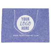 Grote aangepaste logo/tekst winkel Kraft Groot Cadeauzakje (Voorkant)