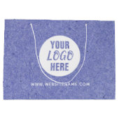 Grote aangepaste logo/tekst winkel Kraft Groot Cadeauzakje (Achterkant)