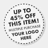 Grote Aangepaste Magneet 45% OFF Bulk Kopen Kortin (Voorkant)