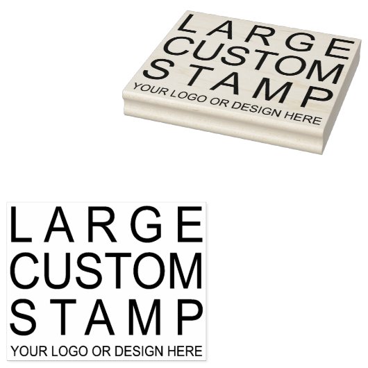 Grote aangepaste stempel, maak uw eigen profession rubberstempel (Gestempeld)