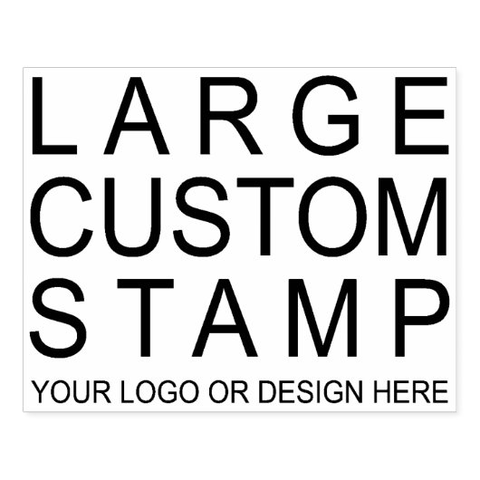 Grote aangepaste stempel, maak uw eigen profession rubberstempel (Afrduk)