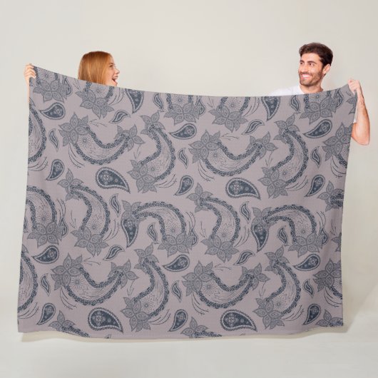 Grote aangepaste tapebanket fleece deken (In situ)