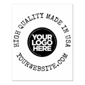 Grote aangepaste zakelijke Logo gemaakt in de VS Rubberstempel (Afrduk)