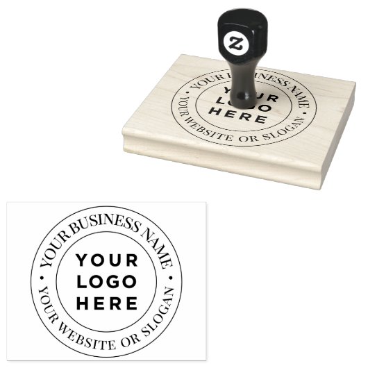 Grote aangepaste zakelijke Logo Promotie Rubberstempel (Gestempeld)