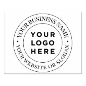 Grote aangepaste zakelijke Logo Promotie Rubberstempel (Afrduk)