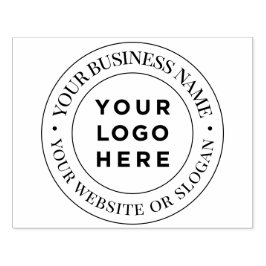 Grote aangepaste zakelijke Logo Promotie Rubberstempel