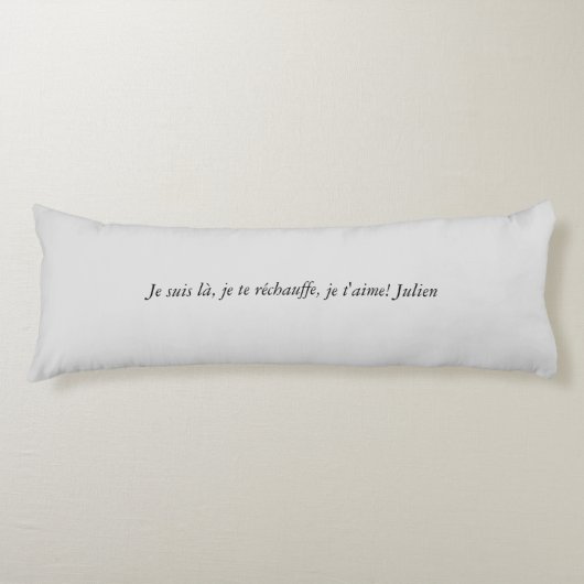 Grote aanpasbare airbag aan beide zijden lichaamskussen (Voorkant)