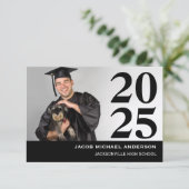 Grote aantallen - 3x5 de Aankondiging van Afstuder (Staand voorkant)