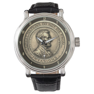 Grote Abraham Lincoln citaten Horloge