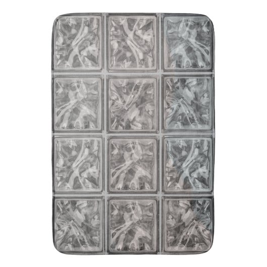 Grote, absorberende glazen blok tapijtmat badmat (Voorkant Verticaal)