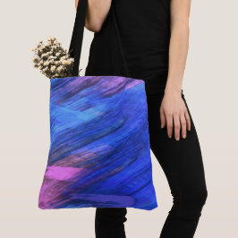 Grote Abstracte Boodschappen Winkel Strand Tote Bag