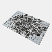 Grote Abstracte welkomstkaarten Deurmat (Schuin)