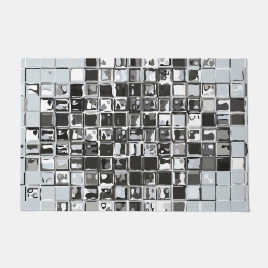 Grote Abstracte welkomstkaarten Deurmat (Voorkant)