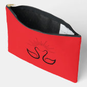 Grote accessoiretas voor zwanen etui (Open)