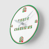 Grote Acryl Kerstmis Wandklokken (Hoek)