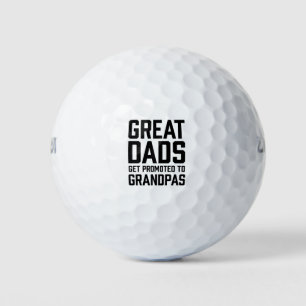 Grote advertenties worden gepromoot naar opa golfballen