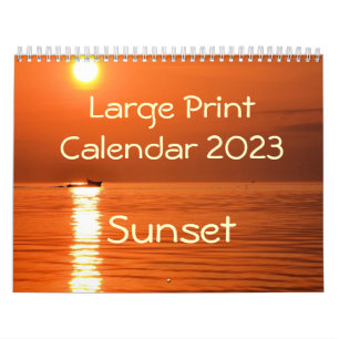 Grote afdrukagenda 2014 - Zonneset Kalender