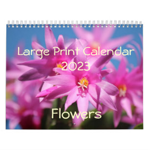 Grote afdrukagenda 2015 - Bloemen Kalender