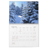 Grote afdrukkanalender voor 2015 - Bomen Kalender (Feb 2027)