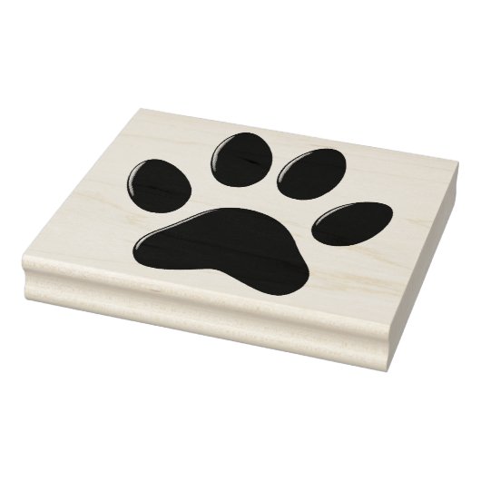Grote afdrukstempel voor Paw Rubberstempel (Stempel)