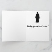 Grote Afstuderen van het Afstudeerder van het Kaart (Binnen)