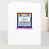 Grote Afstuderen van het Afstudeerder van het Kaart (Achterkant)