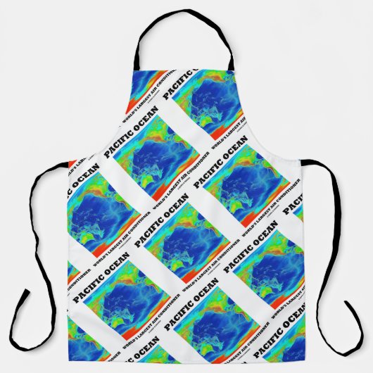 Grote airconditioner in de Stille Oceaan Schort (Voorkant)