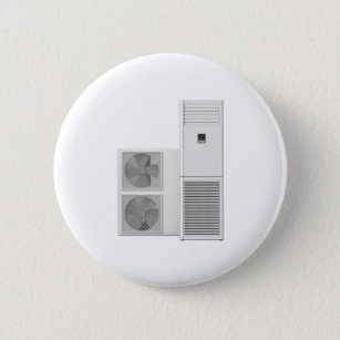 Grote airconditioner ronde button 5,7 cm