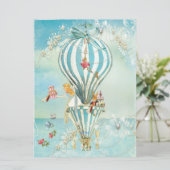 Grote Alice in Wonderland Kaart (Staand voorkant)